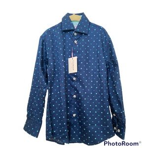 Isaac Mizrahi Long Sleeves Button Down Shirt